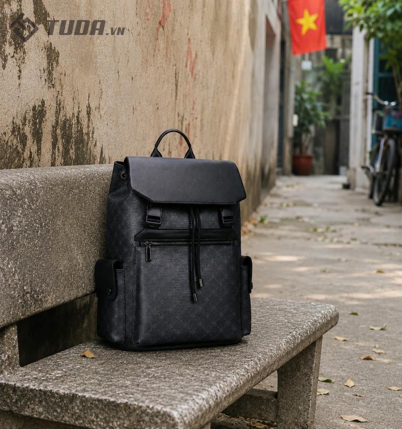 Balo Da TAIGA Cao Cấp VINTAGE Đa Chức Năng TUDA BPL345