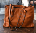 Túi TOTE Da Thật VINTAGE Dành Cho Nữ , Đa Năng Xách Tay & Công Sở SBM435