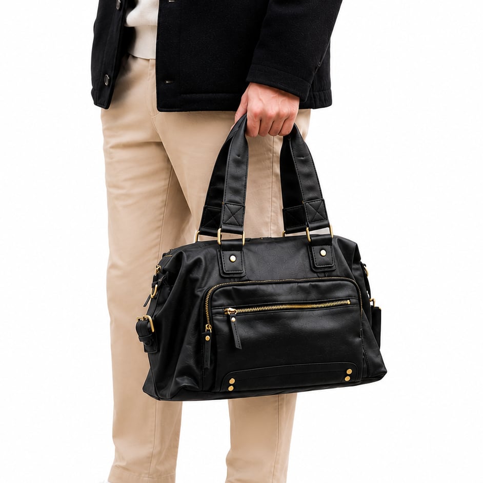 Túi Du Lịch Da Bò Mill Ý Cao Cấp Đa Chức Năng TUDA TBL277