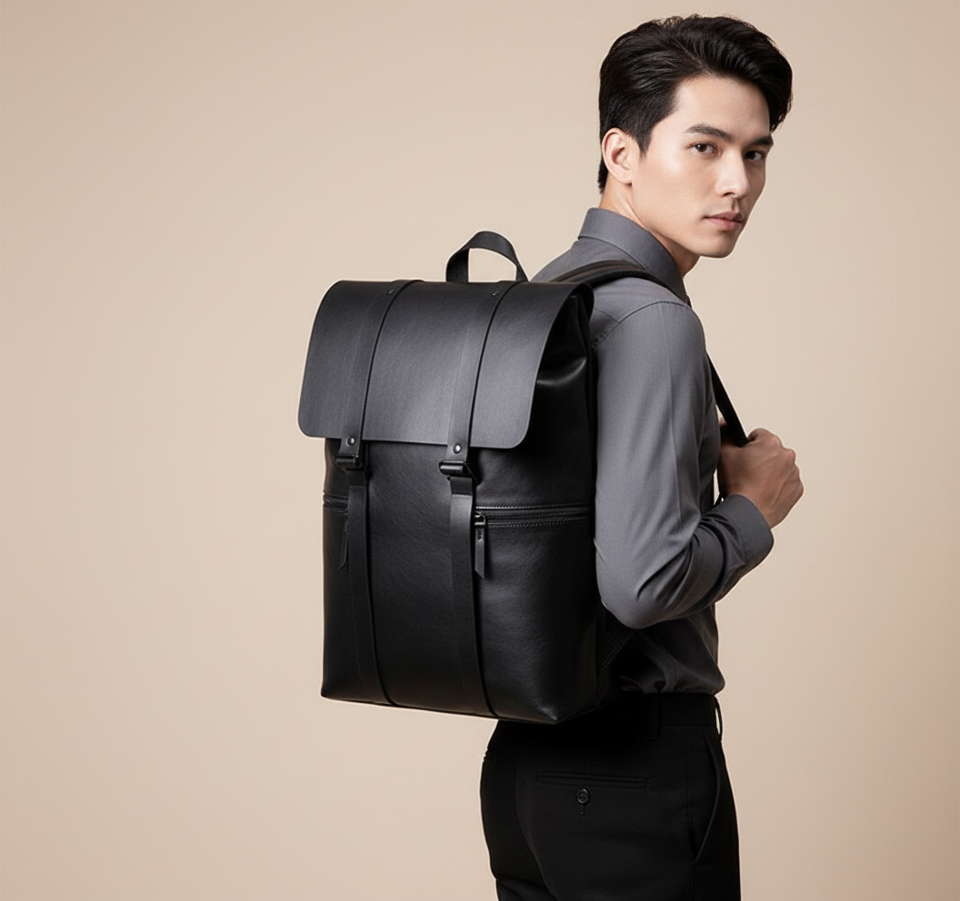 Balo Da Thật Handmade Cao Cấp Dung Tích Lớn TUDA BPL403