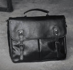 Cặp Da Bò VEG Patina Italy Cao Cấp Xách Tay Đựng Laptop & Hồ Sơ Bussiness SBM356