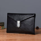 Ví Cầm Tay CLUTCH Nam Da Bò VEG Patina Ý Nhập Khẩu CLH283