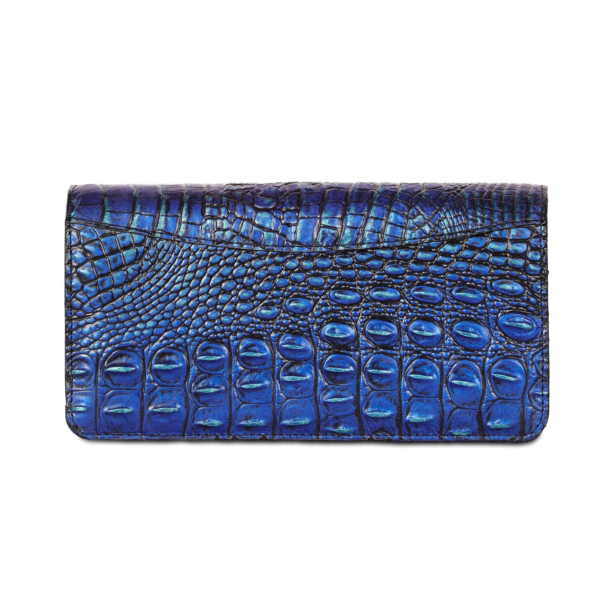 Ví Cầm Tay CLUTCH 2K Da Thật Vân Cá 3D Handmade Limited CLH291