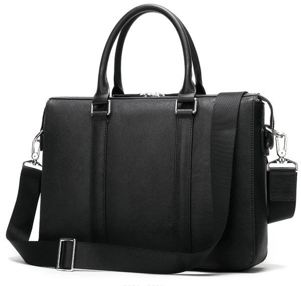 Cặp Da Bò VEG Patina Ý Cao Cấp Xách Tay Đựng Laptop & Hồ Sơ Bussiness Men SBM257