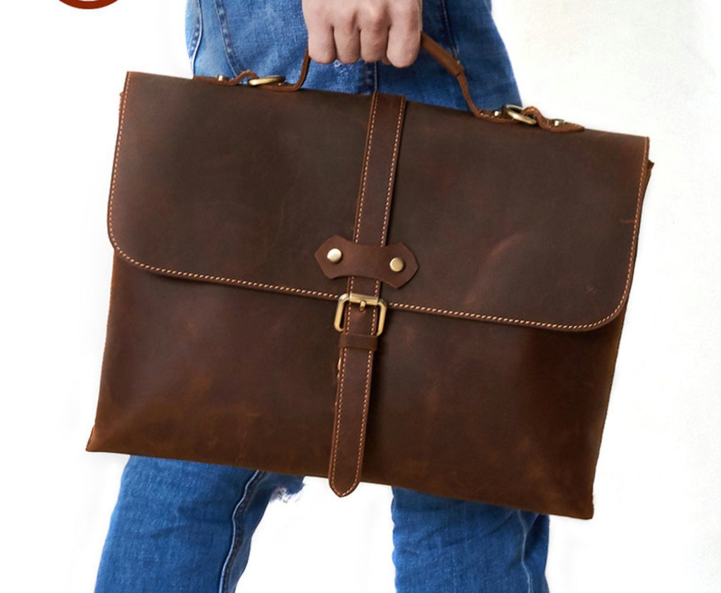 Cặp Da Doanh Nhân Cao Cấp Đựng Laptop & Hồ Sơ Classic SBM271