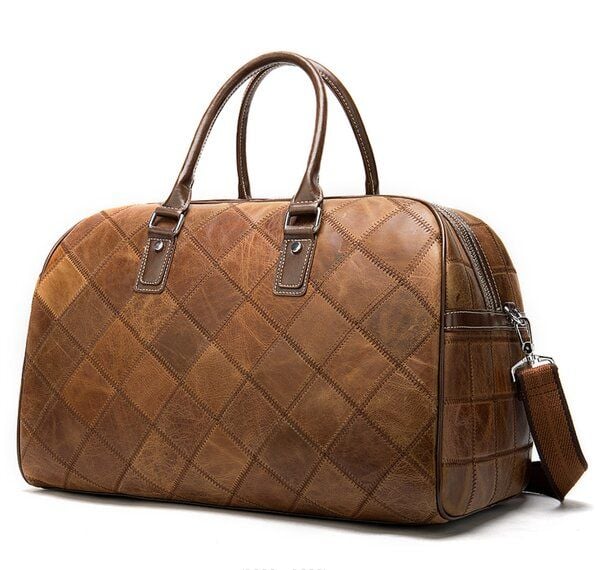 Túi Du Lịch Da Bò Thật Nhập Khẩu TBL264