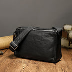 Túi Messenger Da Bò VEG Patina Ý Đeo Chéo Đựng IPad - VINTAGE SBM251