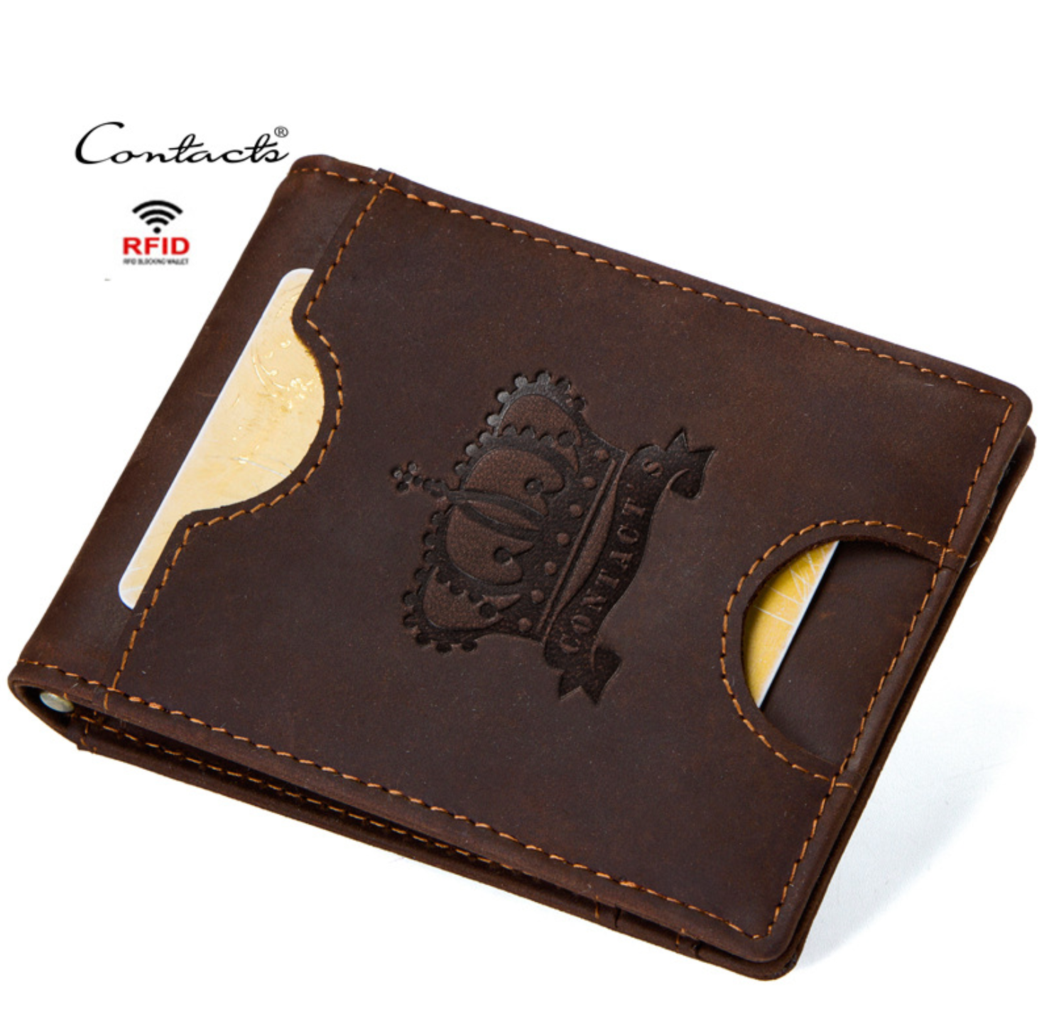 Ví Da Bò RETRO CLIP Nhập Khẩu Classic Edition W231