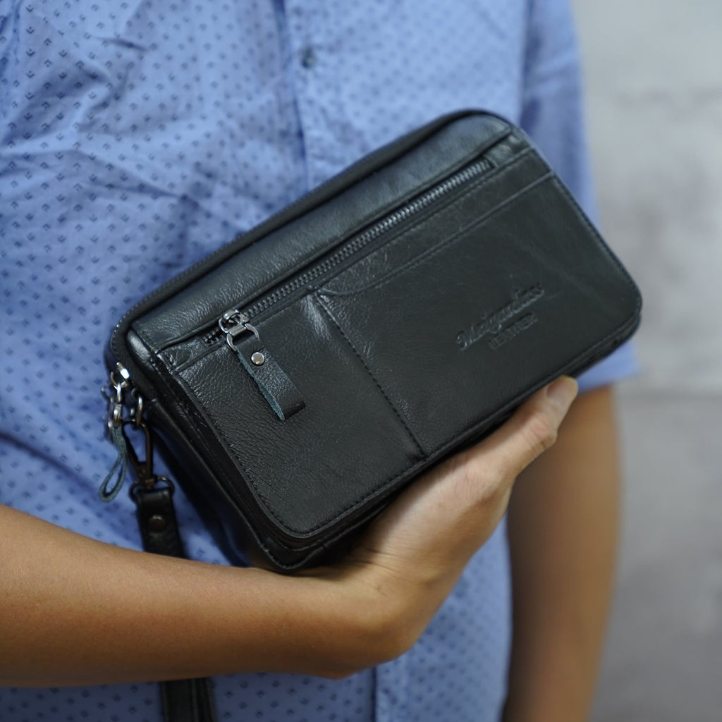 Ví Cầm Tay CLUTCH Nam Da Thật VINTAGE CLH218