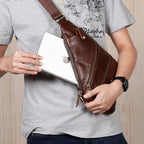 Túi Da Bò Thật Đeo Chéo Trước Ngực Cobbler Legend SBM204