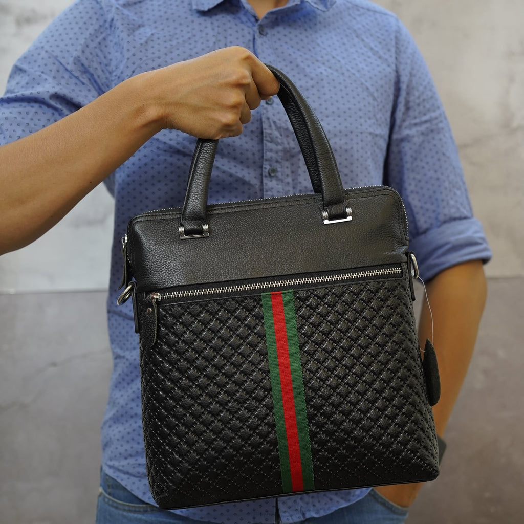 Túi Da Thật Đeo Vai & Xách Tay đựng ipad Modern Style SBM190