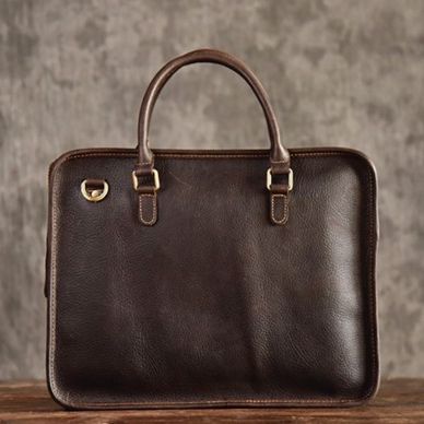 Cặp Xách Tay Công Sở Da Bò Thật Đựng Laptop Classic Edition SBM187