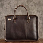 Cặp Xách Tay Công Sở Da Bò Thật Đựng Laptop Classic Edition SBM187