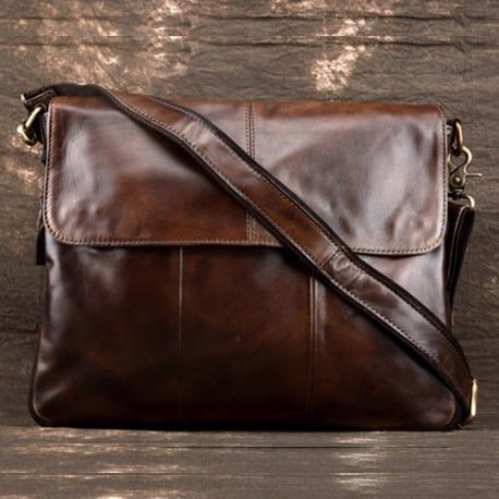 Túi Da Thật Đa Năng Đeo Chéo chứa ipad Cầm Tay Classic SBM175