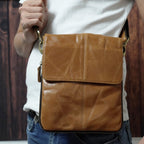 Túi Da Bò Thật Đeo Chéo Đựng IPad - Classic SBM180