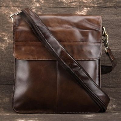 Túi Da Bò Thật Đeo Chéo Đựng IPad - Classic SBM181