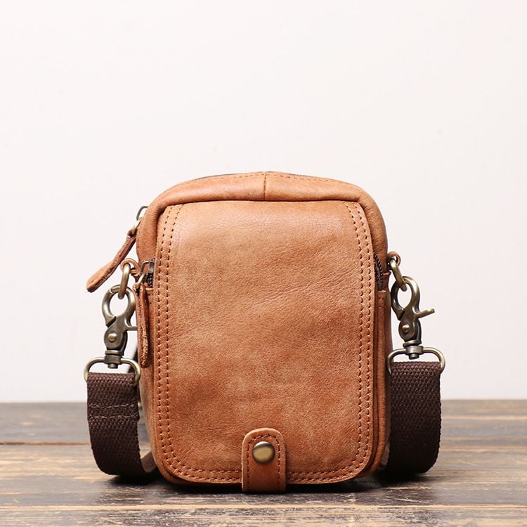 Túi da bò sáp đeo chéo và thắt lưng TUDA SBM143