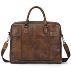 Túi da bò thật RETRO chứa laptop cho dân kinh doanh, công sở SBM151