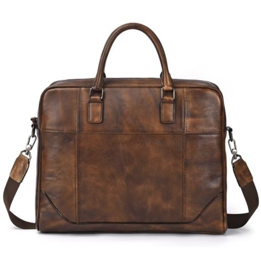 Túi da bò thật RETRO chứa laptop cho dân kinh doanh, công sở SBM151