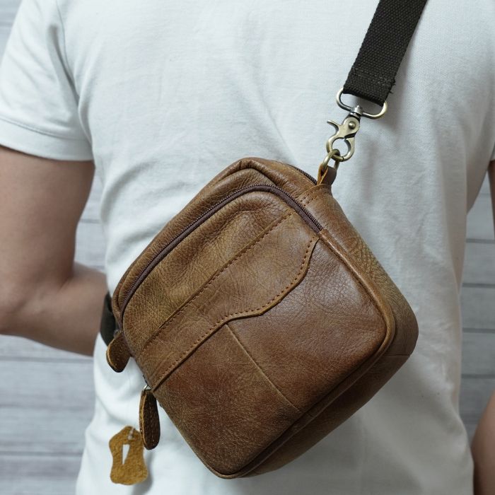 Túi Messenger Da Bò Thật nhỏ gọn - Classic Edition TUDA SBM135