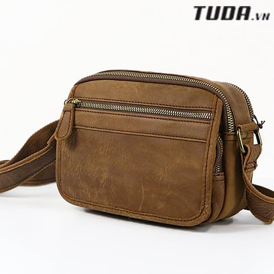 Túi Da Bò Thật Đeo Chéo - Classic Edition SBM125