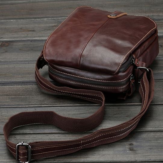 Túi Da Bò Thật đeo chéo Berry & Ken RETRO - Classic Edition SBM128