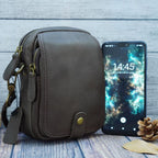 Túi da bò thật nhỏ gọn Berry & Ken RETRO - Classic edition SBM113