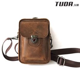 Túi Da Bò Thật Crazy Messenger - Classic Edition MBM98