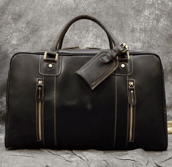 Túi Du Lịch Da Bò Sáp Italy Nhập Khẩu Cao Cấp TUDA TBL349