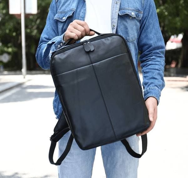 Balo Da Bò Thật VINTAGE Cao Cấp Đa Chức Năng TUDA BPL343