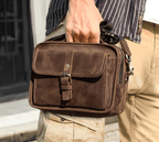 Túi Đeo Chéo Da Bò Sáp Đựng iPad RETRO SBM365