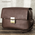 Ví Cầm Tay CLUTCH Khóa Số Da Bò Cao Cấp CONTACTS CLH371