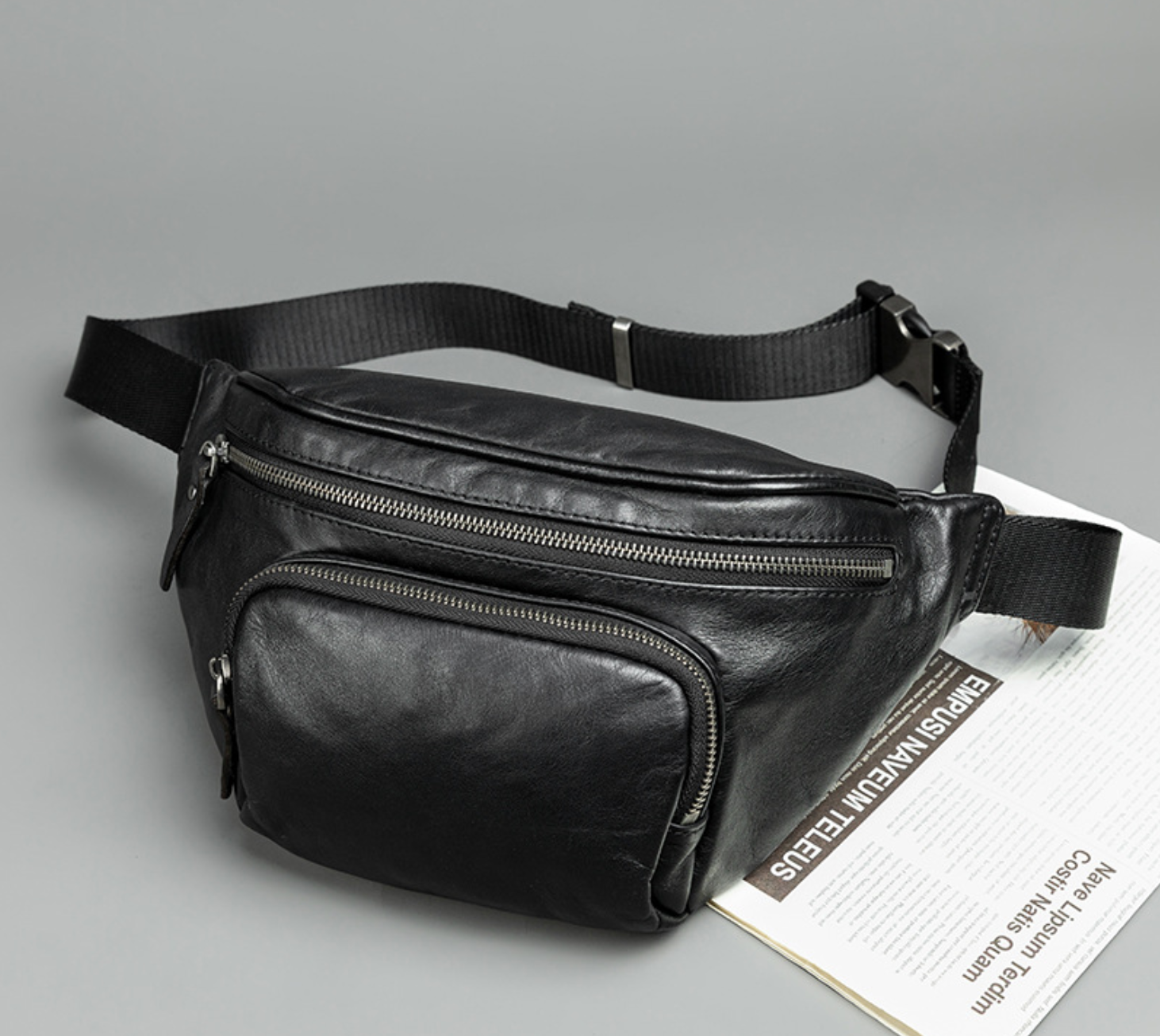 Túi Da Bò Thật Đeo Chéo Ngực và Thắt Lưng SBM352