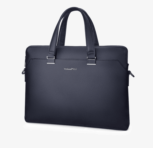 Cặp Da Doanh Nhân Da Thật Cao Cấp Đựng Laptop & Hồ Sơ William Polo SBM360