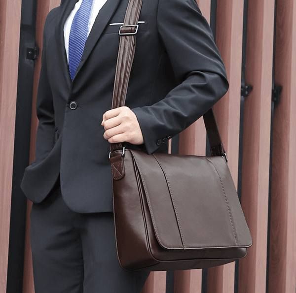 Cặp Da Công Sở Cao Cấp Da Thật Đa Năng Đựng Laptop & Hồ Sơ TUDA SBM319