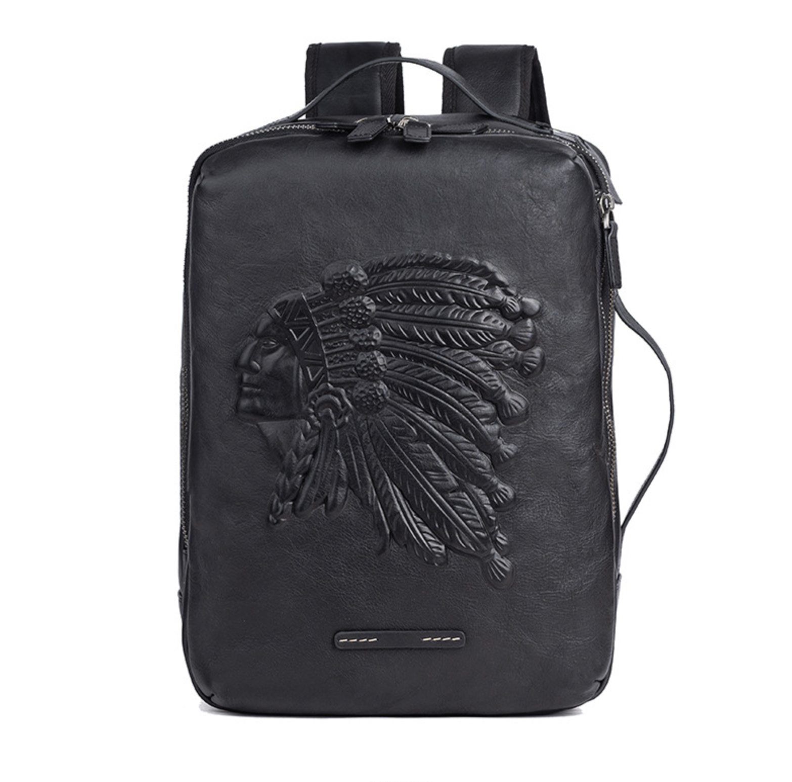 Balo Da Bò VEG Patina Italy Handmade Cao Cấp Đa Chức Năng BPL380