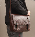 Túi Đeo Chéo Da Bò Thật Đựng iPad RETRO TUDA SBM289