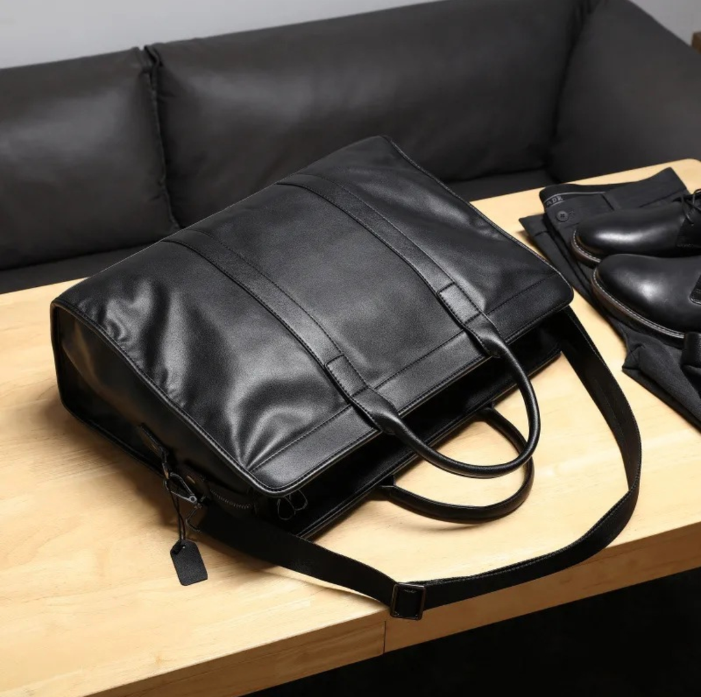 Túi Du Lịch Da Bò Cao Cấp Nhập Khẩu Đựng Laptop Đa Chức Năng TBL284