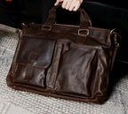 Cặp Da Công Sở & Doanh Nhân Da Bò Nhập Khẩu Đựng Laptop VINTAGE SBM276