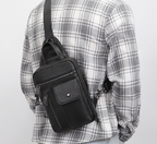 Túi Da Thật Đeo Chéo Trước Ngực VINTAGE SBM278