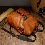 Balo Da Bò VEG Patina Ý RETRO Phong Cách Sang Trọng BPL248