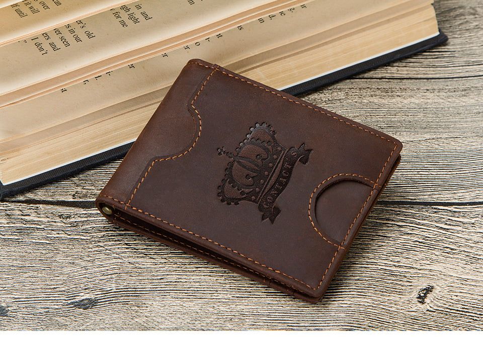 Ví Da Bò RETRO CLIP Nhập Khẩu Classic Edition W231