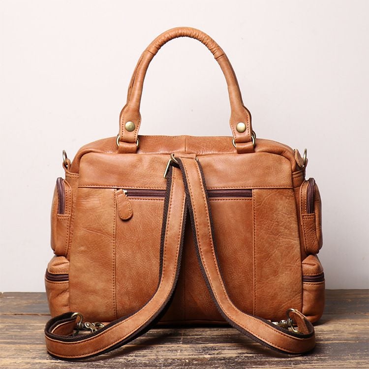 Cặp Da Bò VEG Đeo Chéo & Xách Tay Đựng Laptop Bussiness Men SBM214