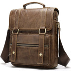 Túi Da Bò Thật RETRO Đeo Chéo & Xách Tay Đựng IPad SBM207