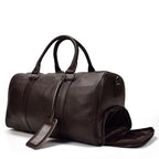 Túi Du Lịch Đa Năng Da Bò Thật Nhập Khẩu Có Ngăn Chứa Giầy TBL192