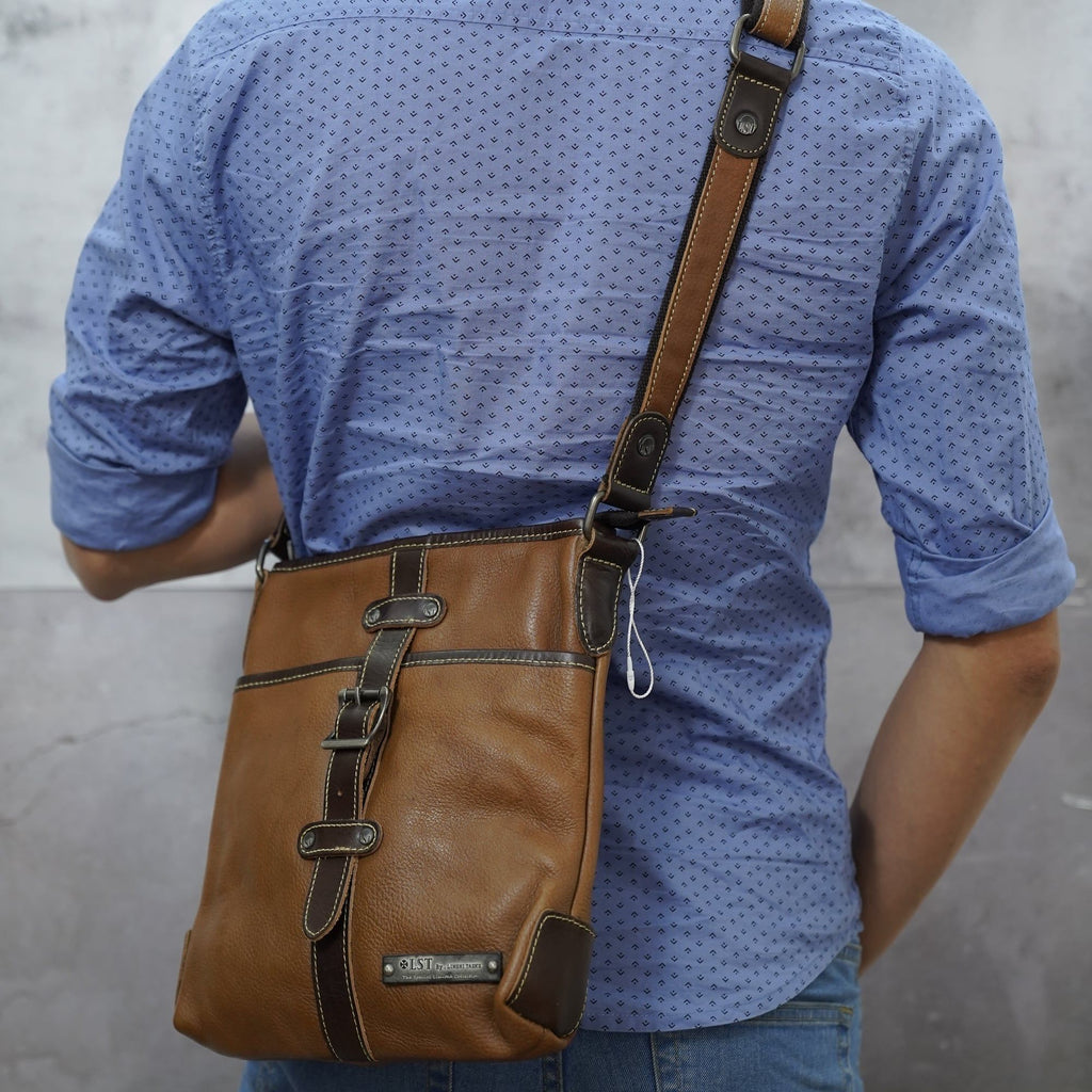 Túi Da Bò VEG Italy Nhập Khẩu Đeo Chéo Đựng iPad - Classic SBM174