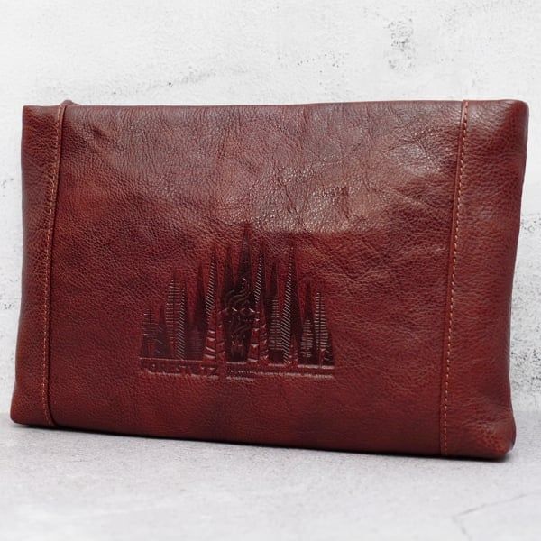 CLUTCH Cầm Tay Da Bò VEG Italy Phong Cách Sang Trọng CLH171