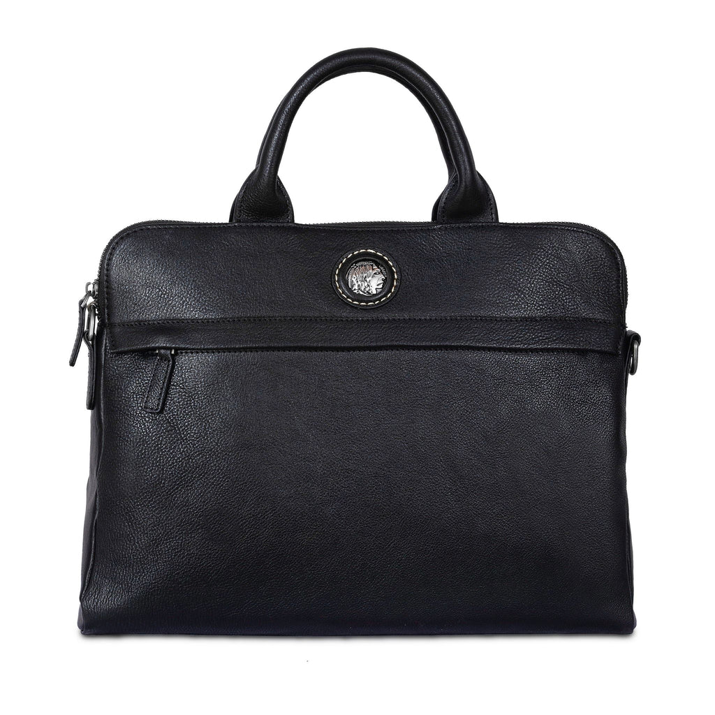 Cặp Da Bò VEG Cao Cấp Xách Tay Đựng Laptop & Hồ Sơ Bussiness Men SBM166