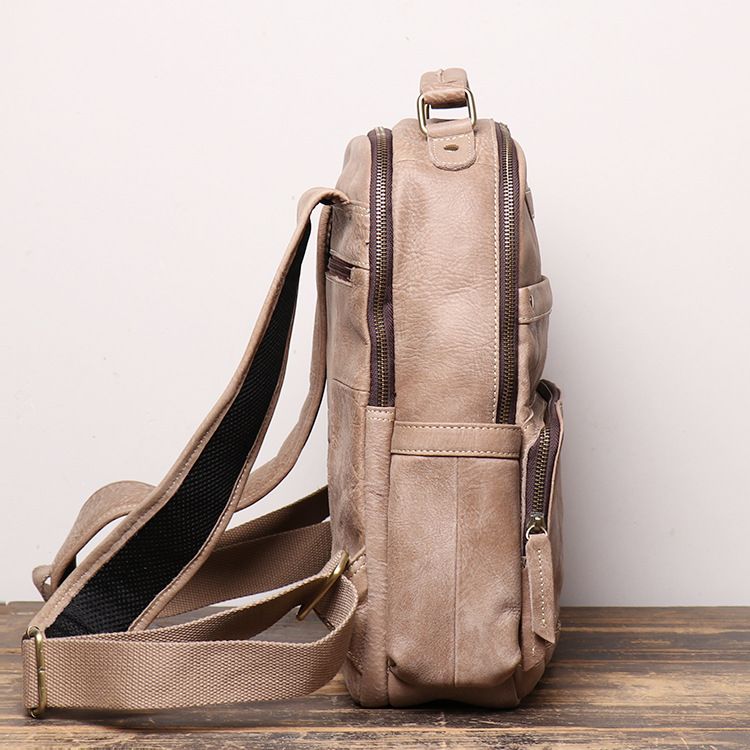 Balo Da Thật Lớp Đầu Tiên Nubuck  - Phong Cách Trẻ Trung BPL148