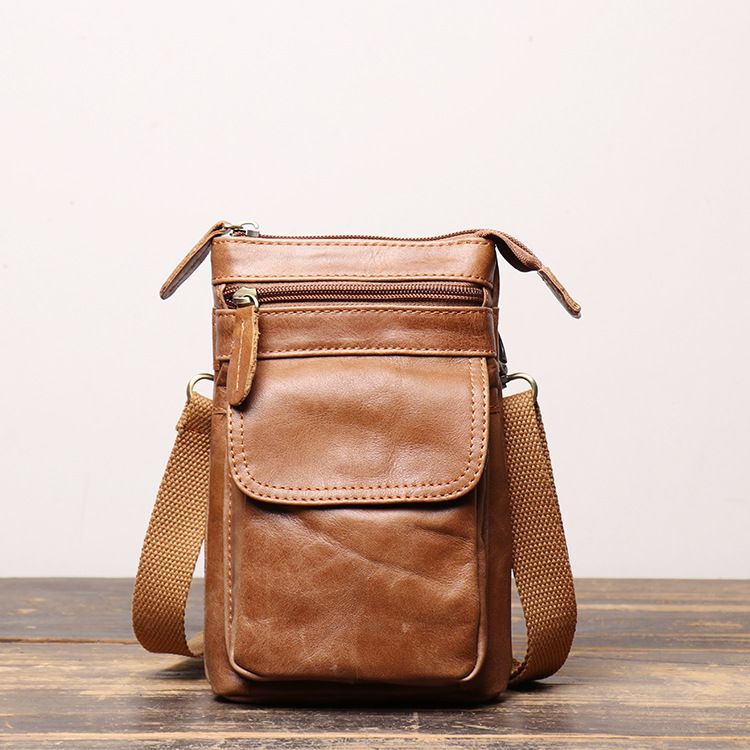 Túi da thật đeo hông, thắt lưng đựng điện thoại SBM140